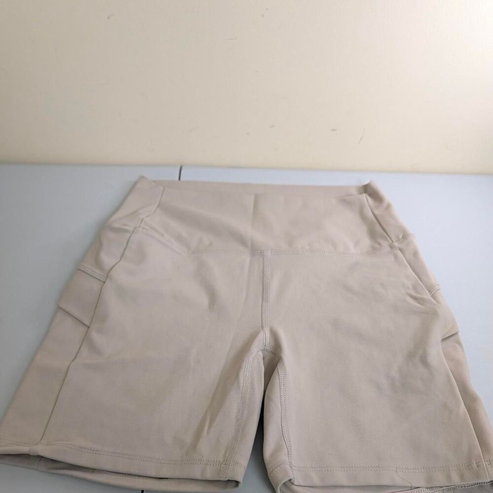 Rbx-active Women's Cream and Tan Shorts